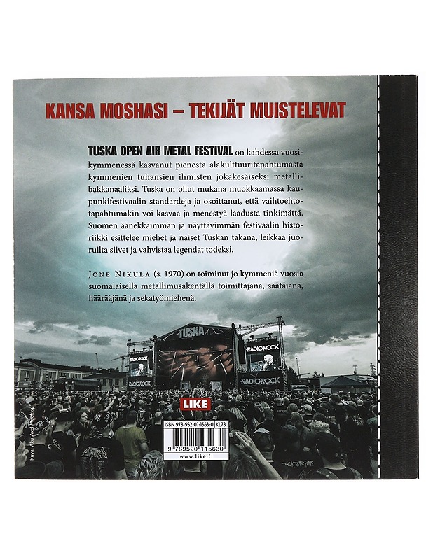 Tuska 20 vuotta - Jone Nikula - Historiakirjat - 10105640483 - 1
