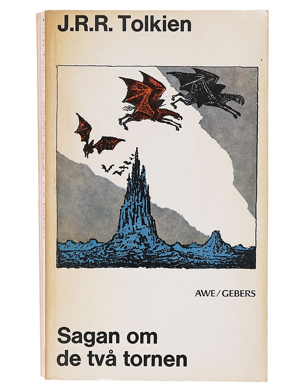 Sagan om de två tornen - Tolkien, J. R. R. - Romaanit ja novellit - 10105640481 - 0