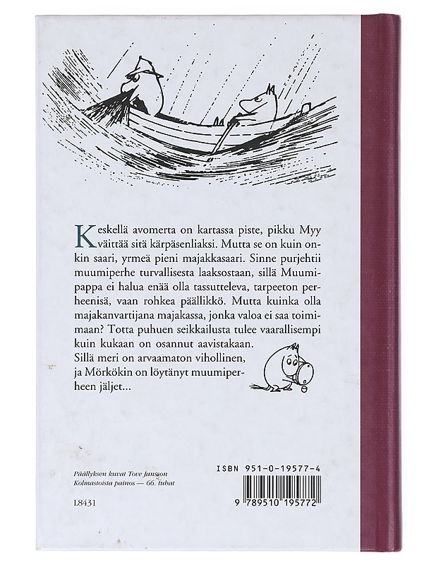 Muumipappa ja meri - Jansson, Tove - Lastenkirjat - 10105640502 - 1