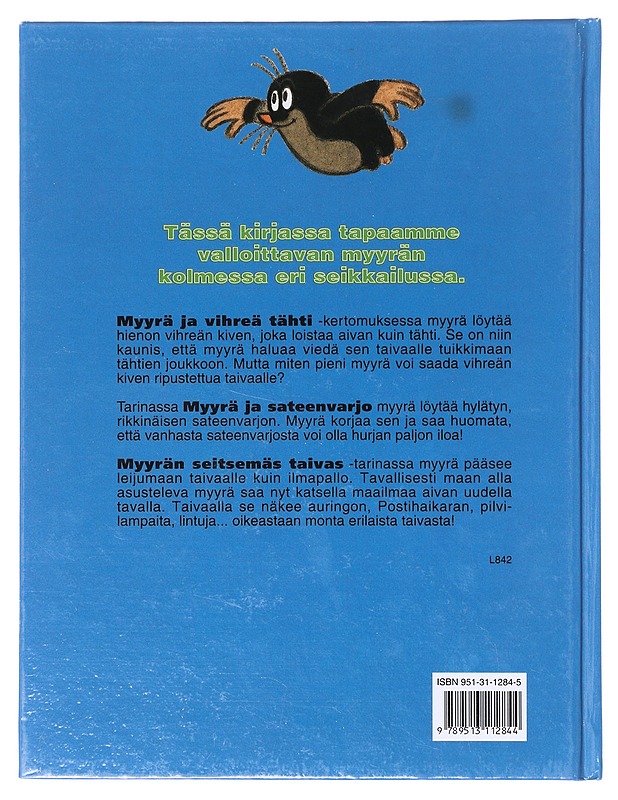 Myyrä ja vihreä tähti - Miler, Zden?k - Lastenkirjat - 10105640511 - 1