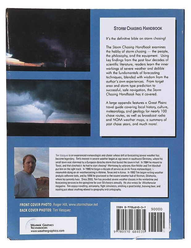 Storm Chasing Handbook - Vasquez, Tim - Tietokirjat ja oppaat - 10105640568 - 1