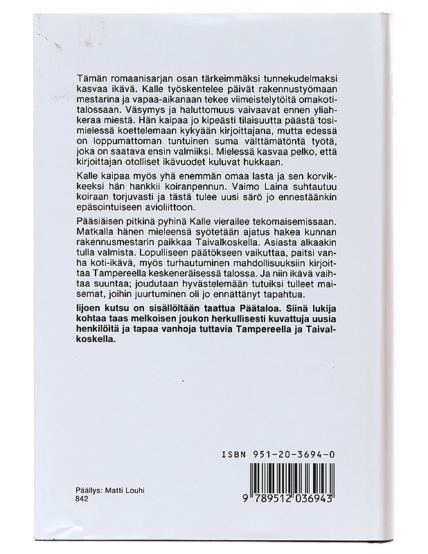 Iijoen kutsu - Kalle Päätalo - Romaanit ja novellit - 10105640571 - 1