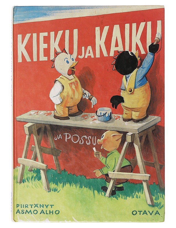 Kieku ja Kaiku ja Possu - Alho, Asmo - Sarjakuvat - 10105640577 - 0