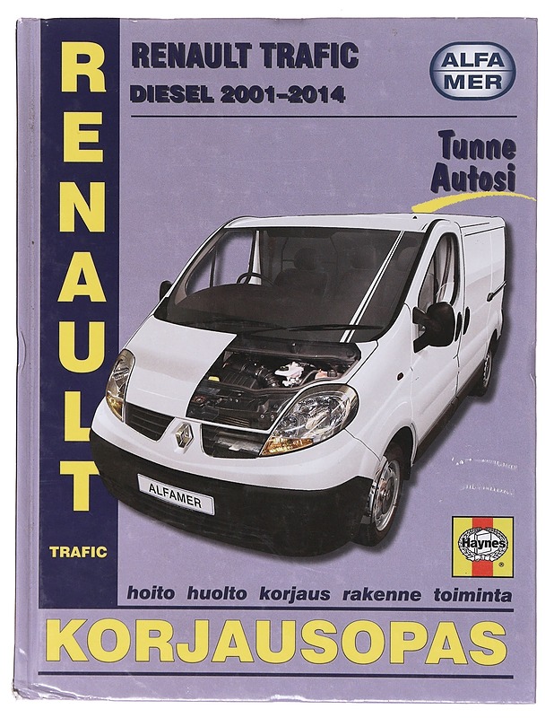 Renault Trafic (Opel Vivaro, Nissan Primastar) diesel 2001-2014 / korjausopas - Randall, Martynn - Harrastekirjat - 10105640621 - 0