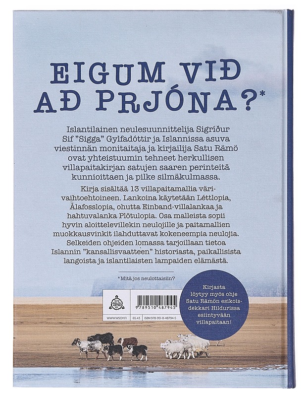 Siggan ja Satun islantilaiset villapaidat - Sigríður Sif Gylfadóttir - Kirja lahjaksi - 10105640630 - 1