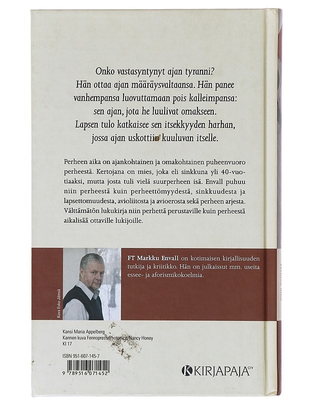 Perheen aika - Markku Envall - Tietokirjat ja oppaat - 10105640648 - 1