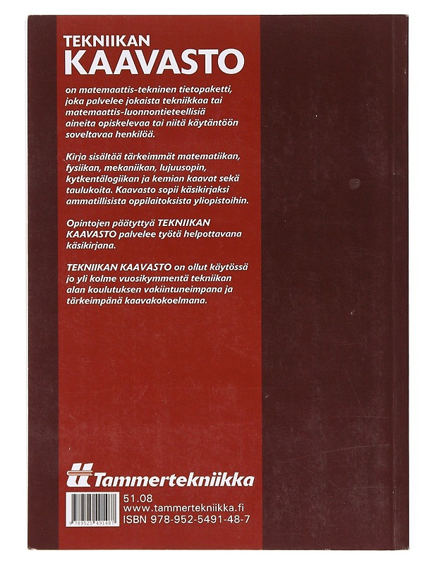 Tekniikan kaavasto - Mäkelä, Mikko - Harrastekirjat - 10105640664 - 1