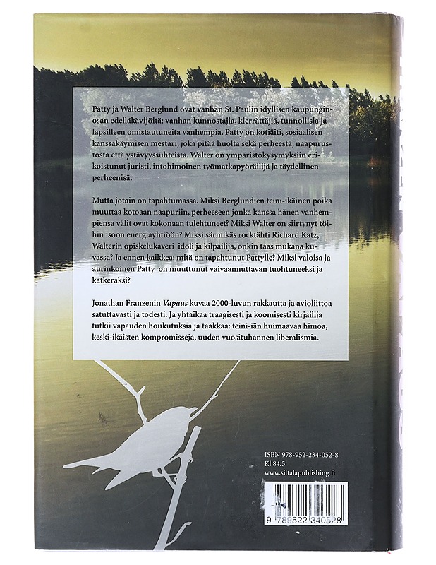 Vapaus - Franzen, Jonathan - Romaanit ja novellit - 10105640670 - 1