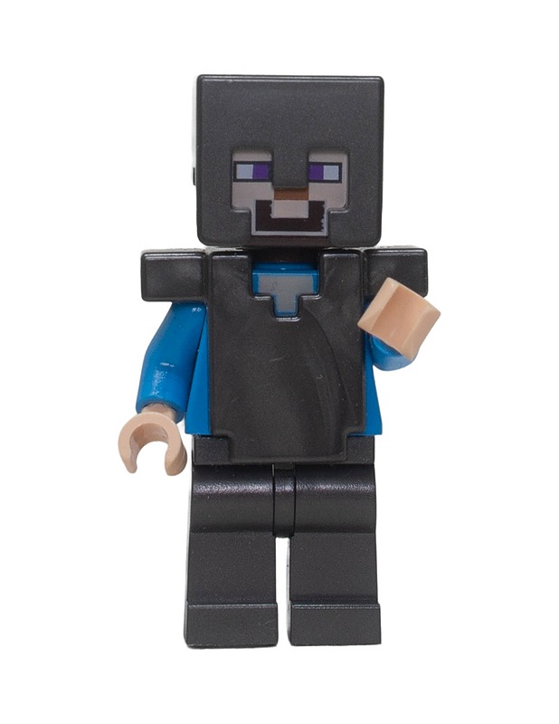 LEGO Minecraft Steve, Netherite Armor (min098) -minifiguuri - Lasten figuurit - 10105640677 - 0