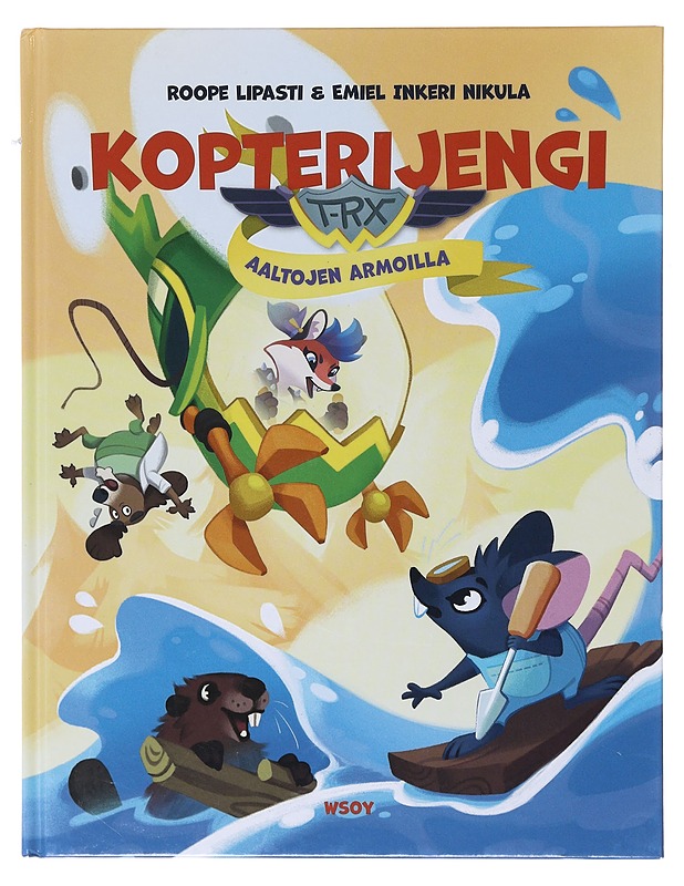 Aaltojen armoilla - Lipasti, Roope - Lastenkirjat - 10105640693 - 0