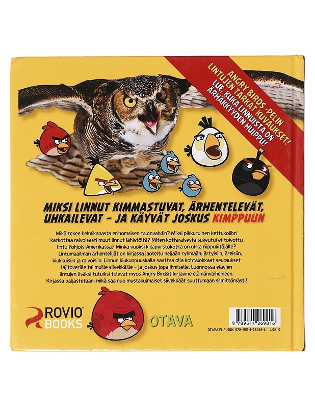 Angry birds / ärhäkät linnut - White, Mel - Tietokirjat ja oppaat - 10105640706 - 1