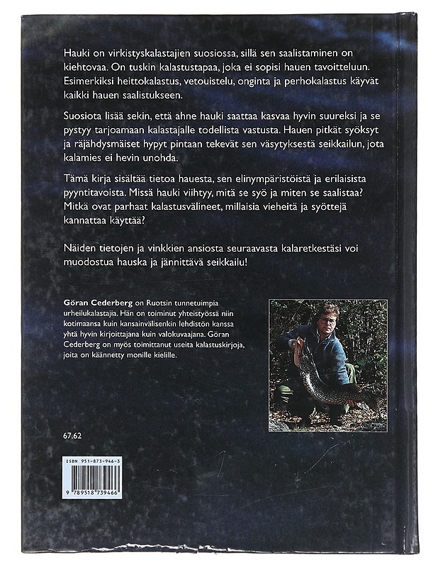 Hauenkalastus - Göran Cederberg - Tietokirjat ja oppaat - 10105640723 - 1