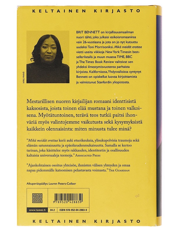 Mikä meidät erottaa - Bennett, Brit - Kirja lahjaksi - 10105640727 - 1