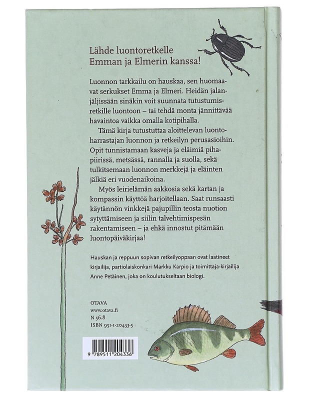 Reppu selkään ja retkelle! : koululaisen luonto-opas - Karpio, Markku - Tietokirjat ja oppaat - 10105640731 - 1
