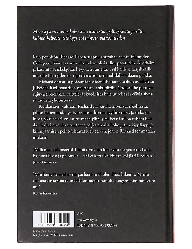 Jumalat juhlivat öisin - TARTT, DONNA - Romaanit ja novellit - 10105640748 - 1