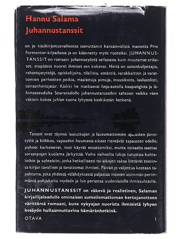 Juhannustanssit - Hannu Salama - Romaanit ja novellit - 10105640744 - 1