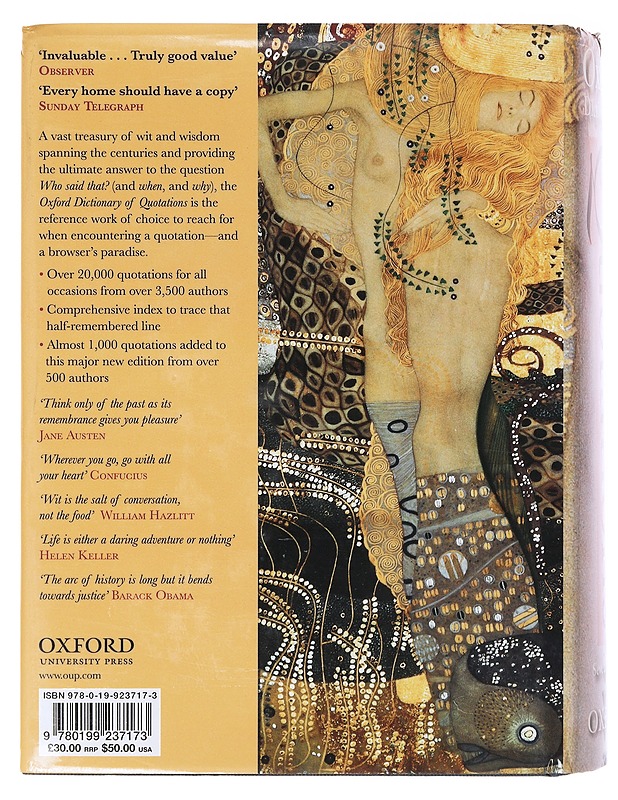 Oxford Dictionary of Quotations - Elizabeth Knowles - Tietokirjat ja oppaat - 10105640754 - 1