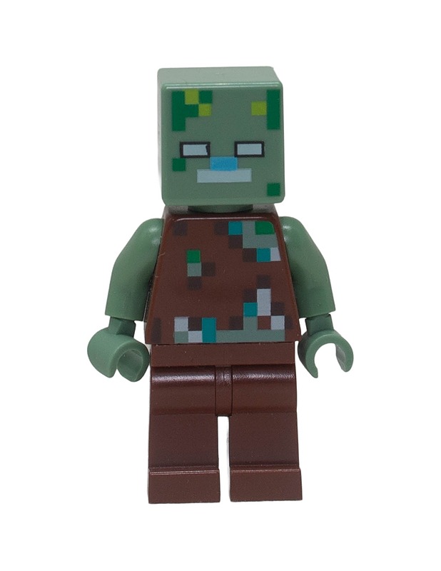 LEGO Minecraft Drowned Zombie (min088) -minifiguuri - Lasten figuurit - 10105640769 - 0