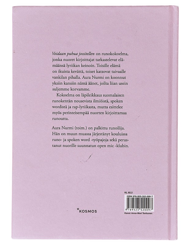 Voidaan puhua jossitellen  - Aura Nurmi - Runot ja näytelmät - 10105640820 - 1