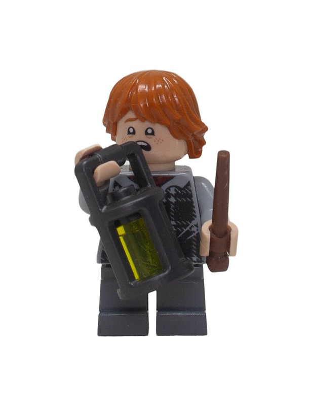 LEGO Harry Potter Ron Weasley - Plaid Hoodie (hp154) -minifiguuri - Lasten figuurit - 10105640821 - 0
