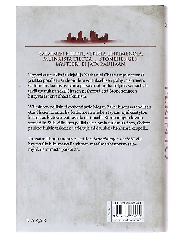 Stonehengen perintö - Sam Christer - Jännitys ja dekkarit - 10105640853 - 1