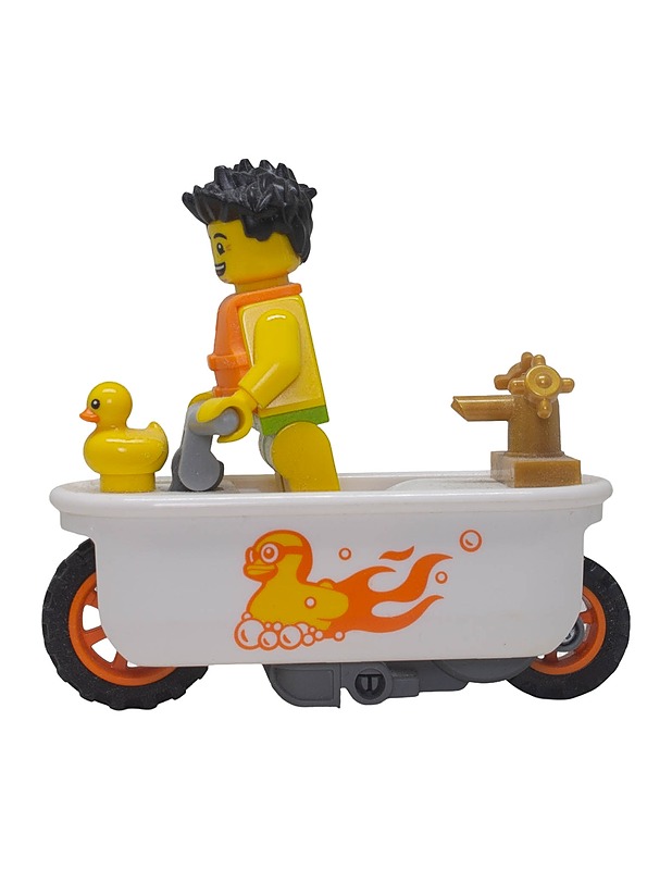 LEGO City Sudsy Simon Tub Racer - Stuntz Driver (cty1476) -minifiguuri - Lasten figuurit - 10105640854 - 0