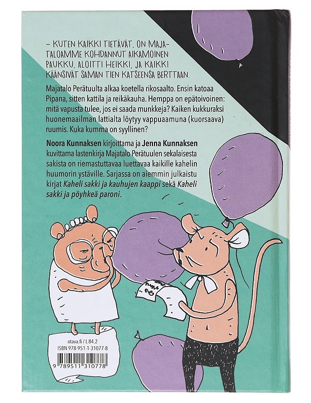 Kaheli sakki. Mysteeri majatalossa - Noora Kunnas, Jenna Kunnas - Lastenkirjat - 10105640866 - 1