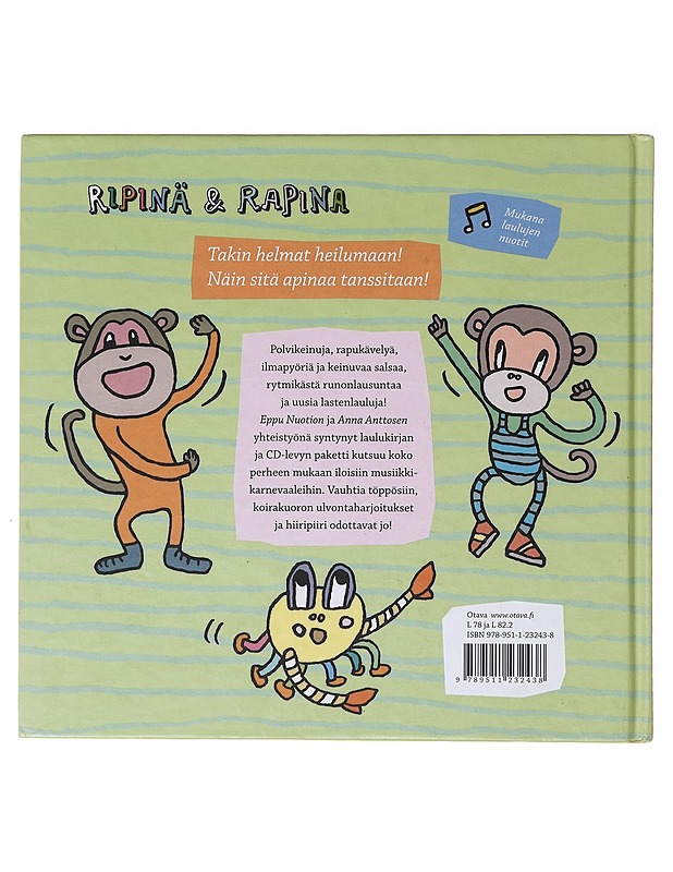 Ripinä & Rapina - Eppu Nuotio - Lastenkirjat - 10105640867 - 1