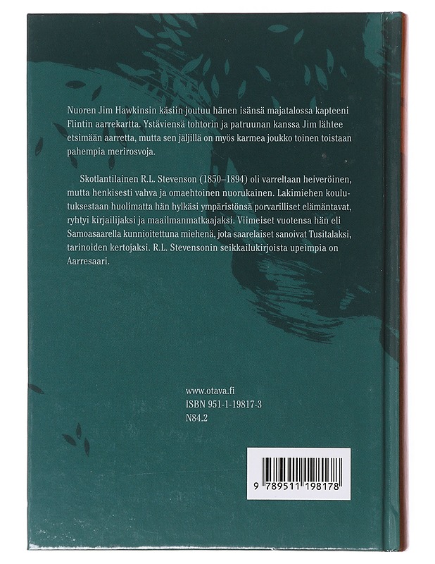 Aarresaari - Stevenson, Robert Louis - Romaanit ja novellit - 10105640868 - 1