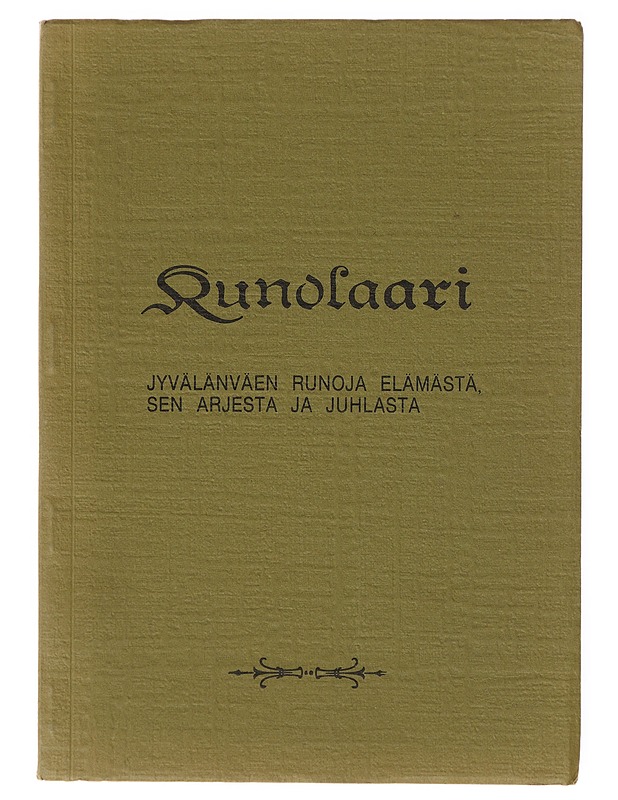 Runolaari - Aarre Läntinen - Runot ja näytelmät - 10105640907 - 0