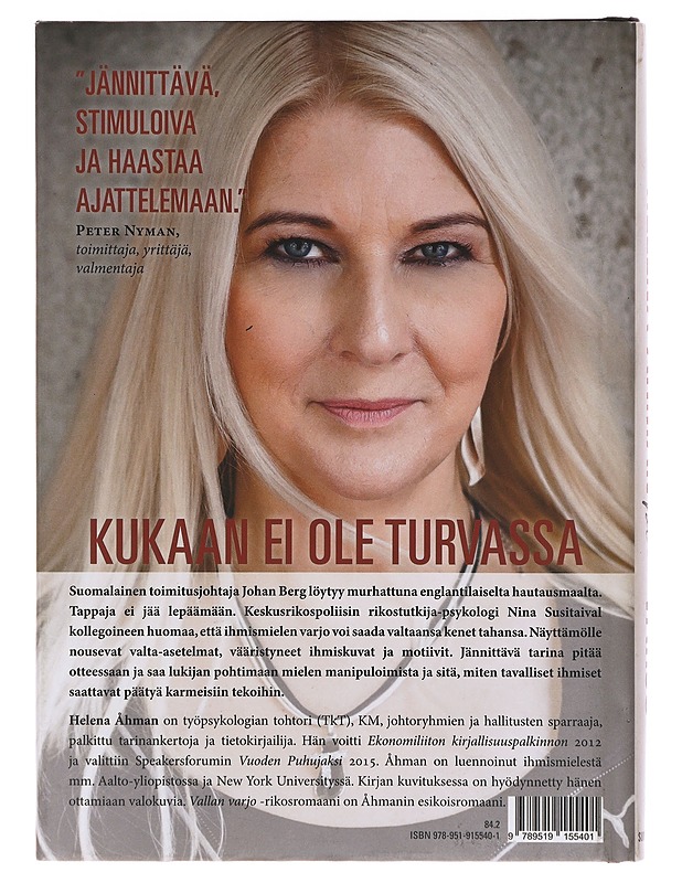 Vallan varjo - Helena Åhman - Jännitys ja dekkarit - 10105640913 - 1
