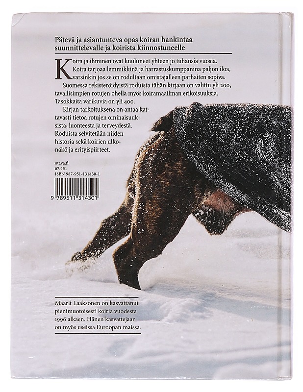 Koirarodut Suomessa - Maarit Laaksonen - Lemmikki- ja luontokirjat - 10105640931 - 1