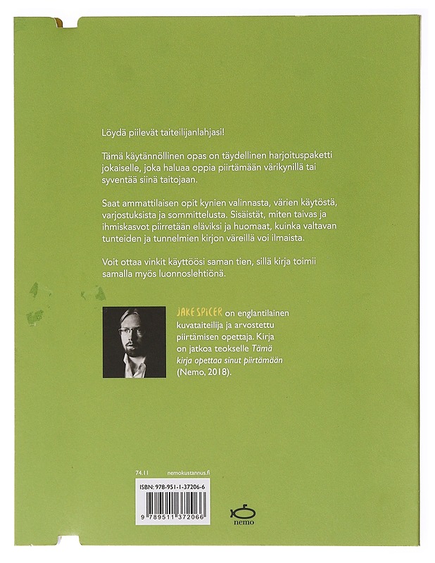 Tämä kirja opettaa sinut piirtämään värikynillä - Jake Spicer - Harrastekirjat - 10105640943 - 1