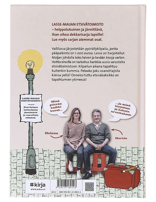 Polkupyörän arvoitus - Widmark, Martin - Lastenkirjat - 10105640971 - 1