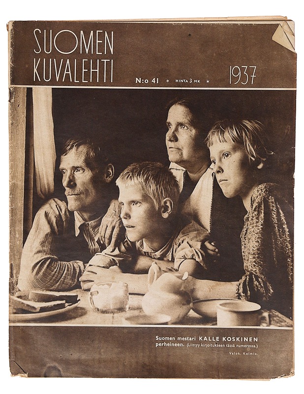 Suomen kuvalehti no 41 / 1937  - Lehdet - 10105640981 - 0
