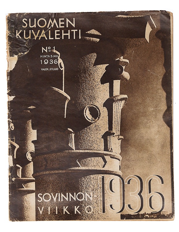 Suomen kuvalehti no 1 / 1936 - Lehdet - 10105640994 - 0