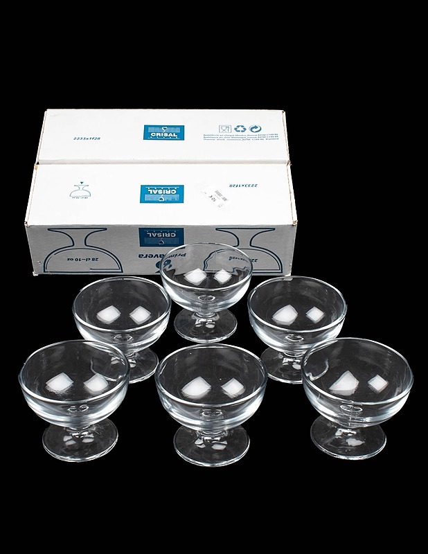 CRISAL Primavera jälkiruokamaljat, 6 kpl - Tarjoiluastiat - 10105640997 - 0