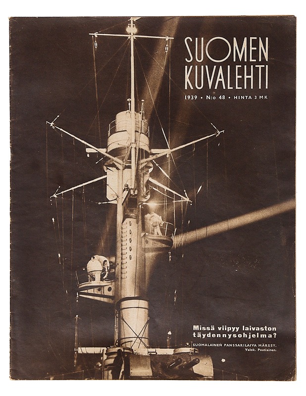 Suomen kuvalehti no 48 / 1939 - Lehdet - 10105640998 - 0