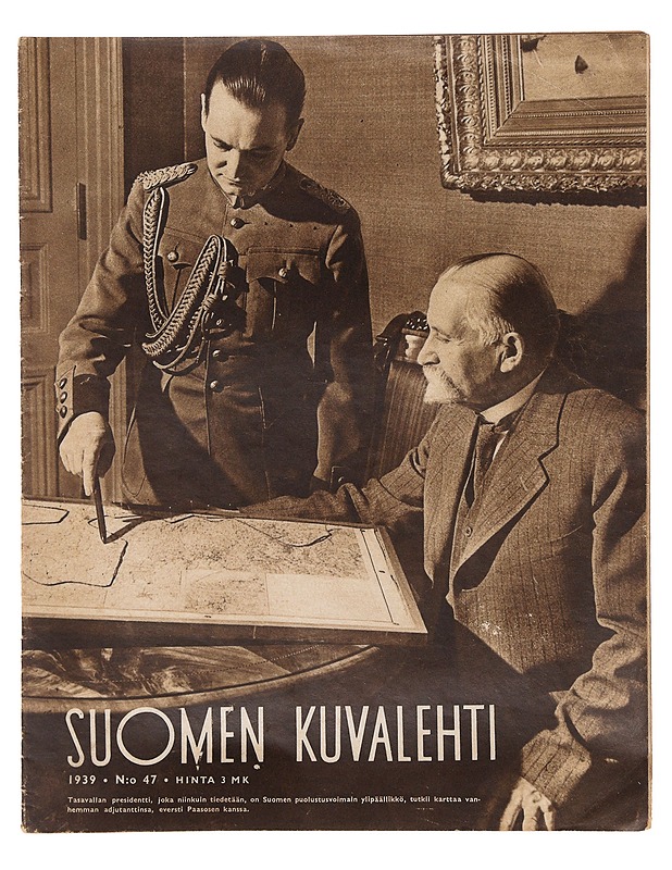 Suomen kuvalehti no 47 / 1939 - Lehdet - 10105641004 - 0