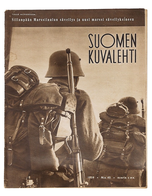 Suomen kuvalehti no 45 / 1939 - Lehdet - 10105641017 - 0