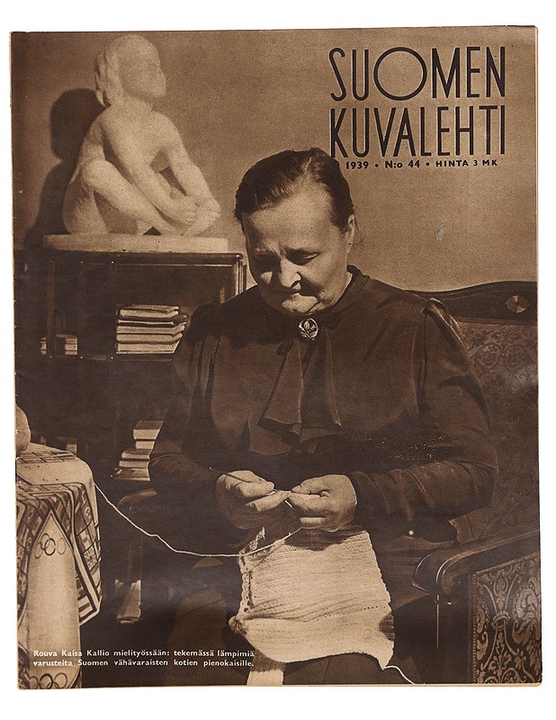 Suomen kuvalehti no 44 / 1939 - Lehdet - 10105641020 - 0