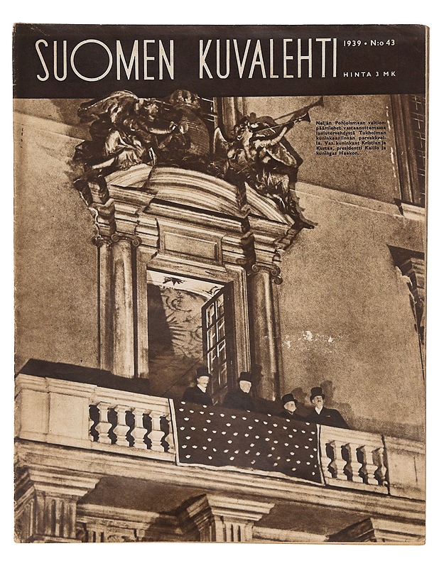 Suomen kuvalehti no 43 / 1939 - Lehdet - 10105641024 - 0