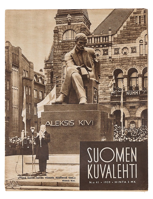 Suomen kuvalehti no 41 / 1939 - Lehdet - 10105641031 - 0