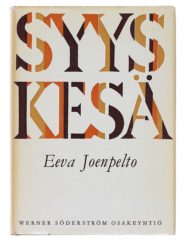 Syyskesä - Eeva Joenpelto - Romaanit ja novellit - 10105641066 - 0
