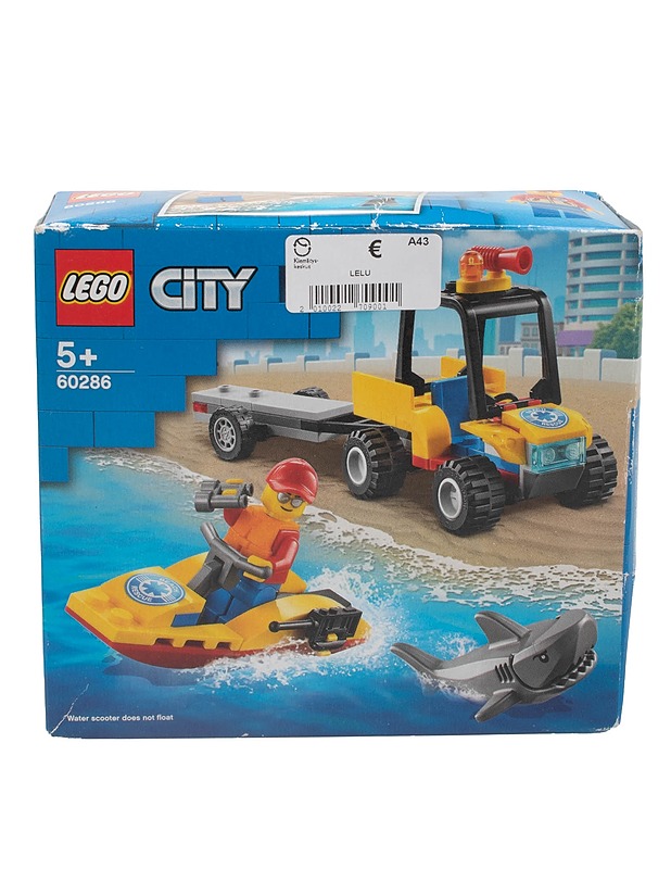 LEGO City : Rannan pelastusmönkijä - Lasten lelut - 10105641073 - 0