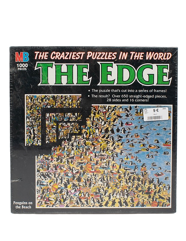 MB The Edge Pingviinit rannalla palapeli, 1000 palaa - Palapelit - 10105641085 - 0