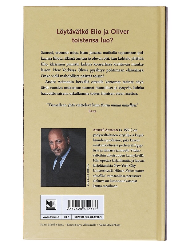 Etsi minut - Aciman, André - Romaanit ja novellit - 10105641118 - 1