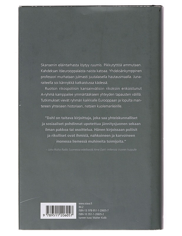 Eurooppa Blues - Dahl, Arne - Romaanit ja novellit - 10105641125 - 1