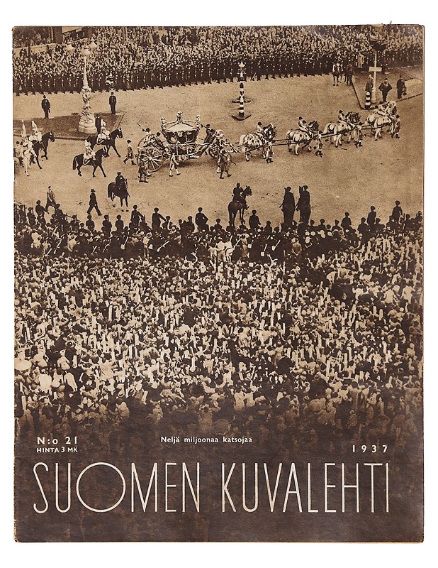 Suomen Kuvalehti 21/1937 - Lehdet - 10105641134 - 0