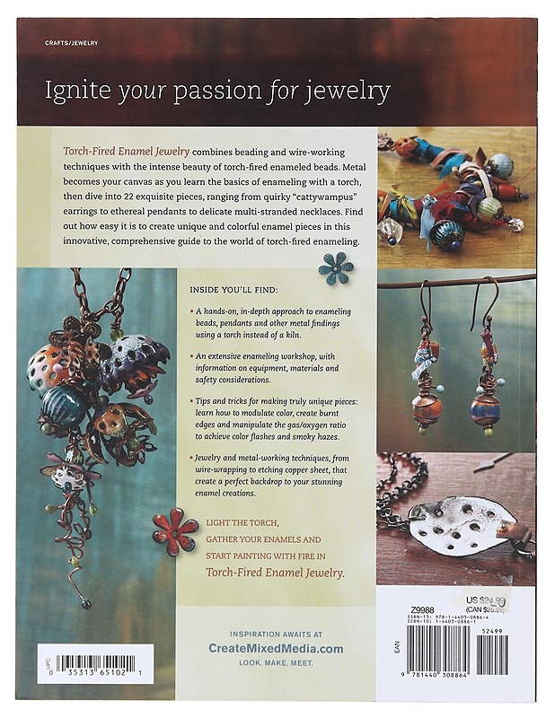 Torch-fired enamel jewelry : a workshop in painting with fire - Barbara Lewis - Tietokirjat ja oppaat - 10105641138 - 1